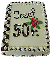 torta v tvare knihy