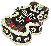 torta v tvare medvedíka
